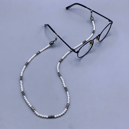 Pearl Shell Buddha Eyeglass Holder Chain