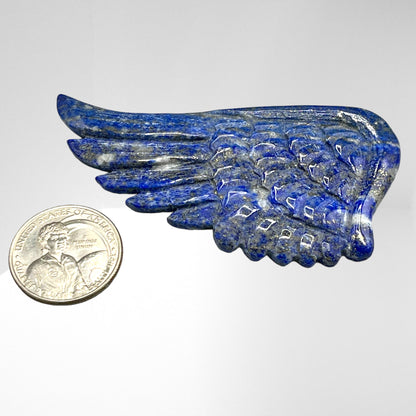 Natural Lapis Lazuli Carved Wing