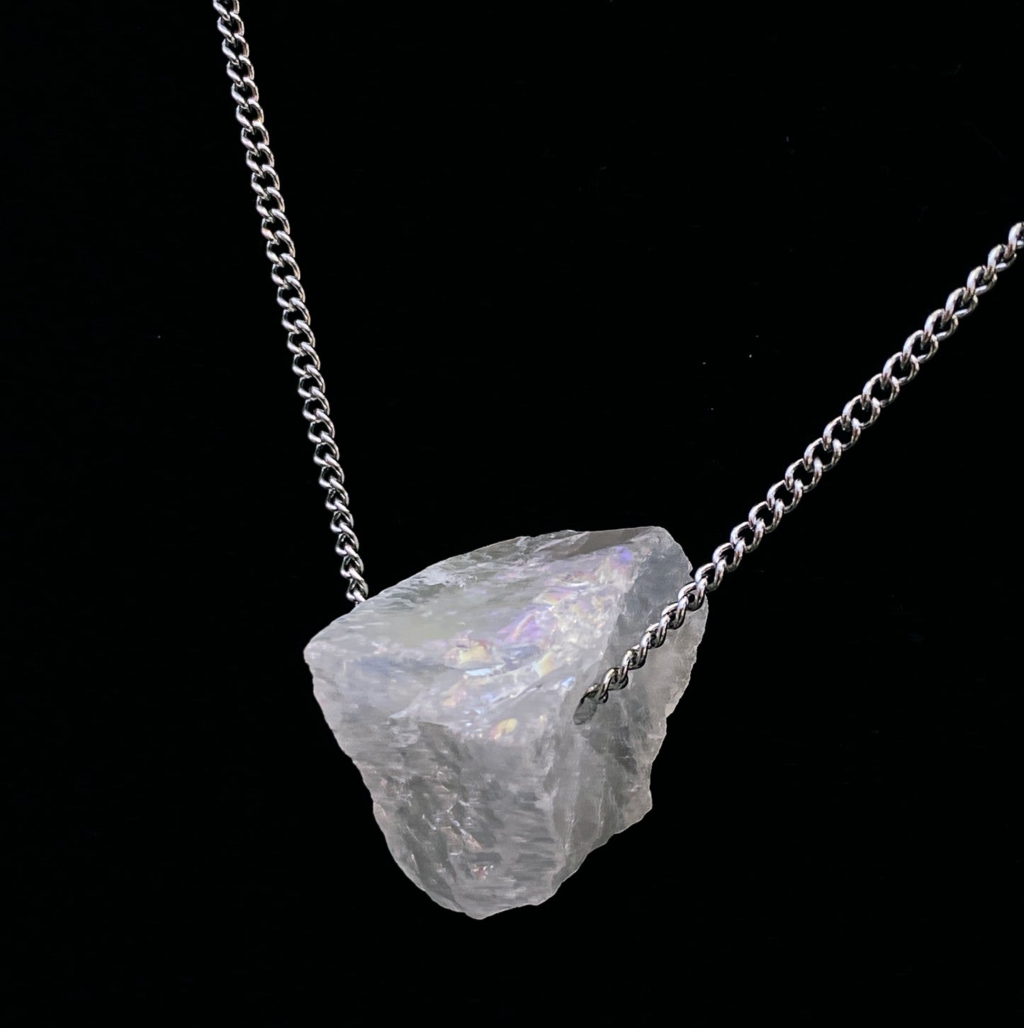 Aura Quartz Necklace