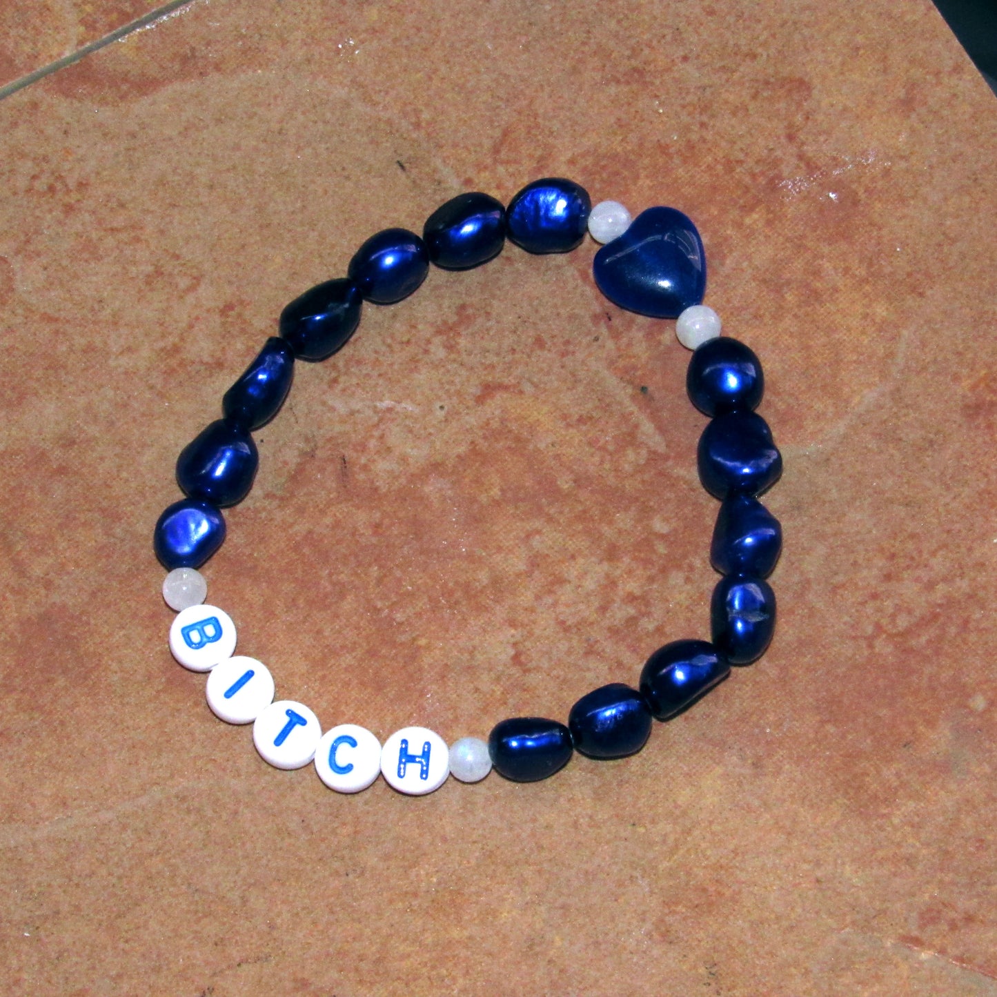 Women's "Curse Phrase" various Gemstone Bracelets