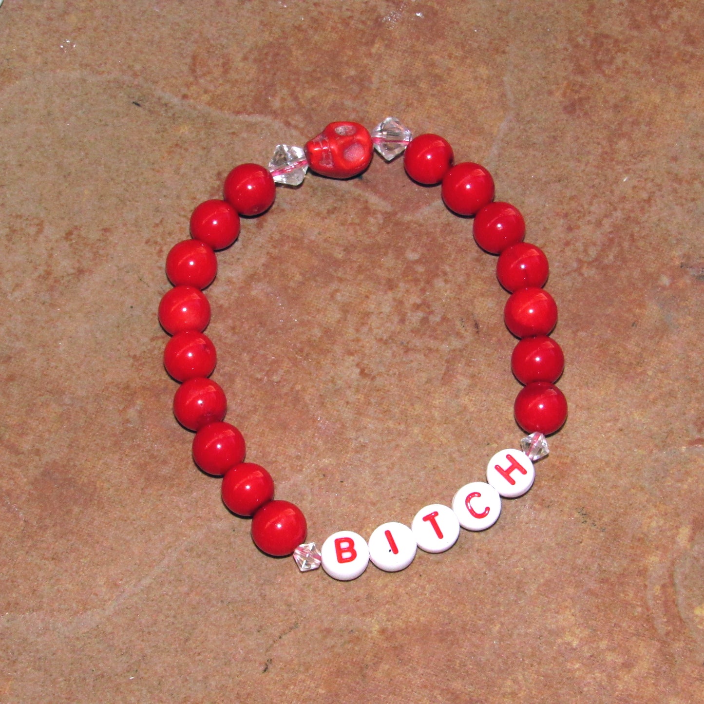 Women's "Curse Phrase" various Gemstone Bracelets