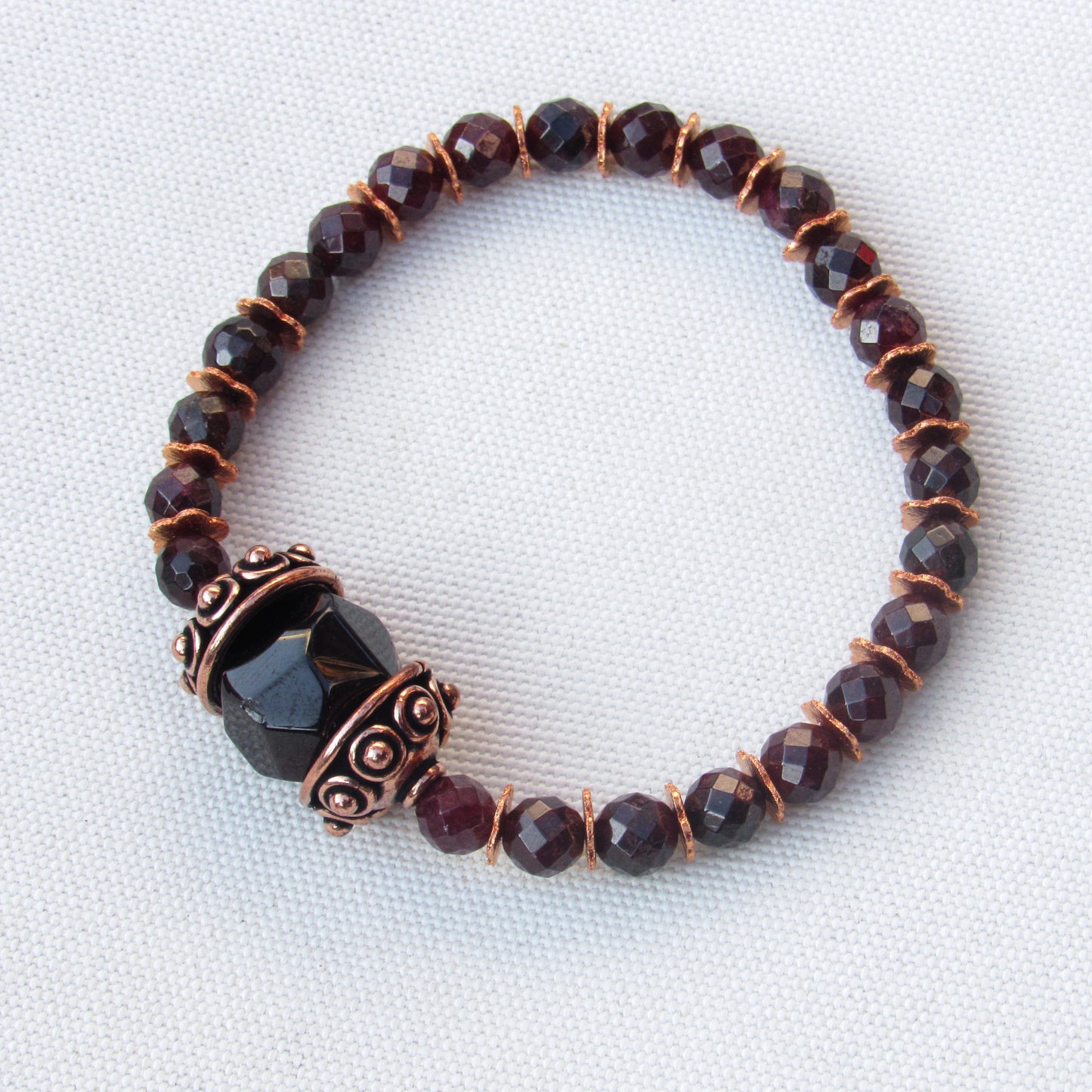 Genuine Copper and Gemstone Bracelet Collection