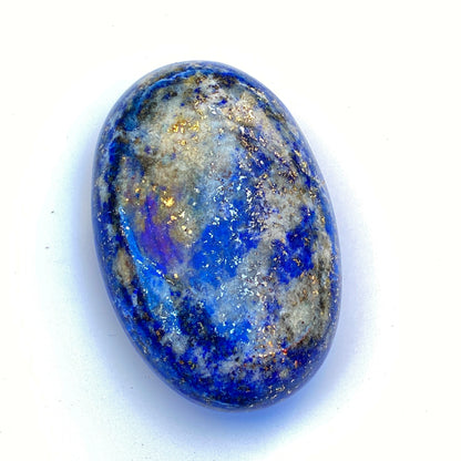 Lapis Lazuli  gemstone Galaxy healing energy Palm Stones