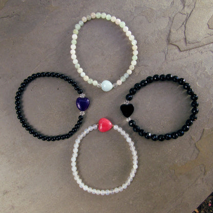 Galentine Day Bracelets made of various Gemstones for Women