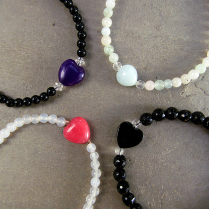 Galentine Day Bracelets made of various Gemstones for Women