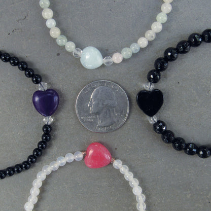 Galentine Day Bracelets made of various Gemstones for Women