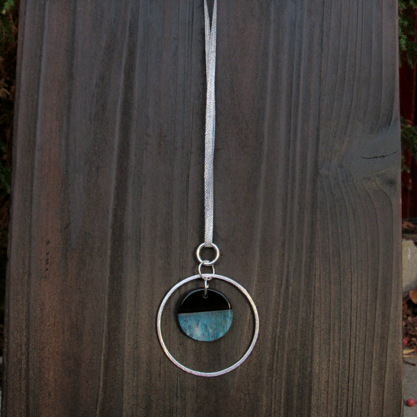 Gemstone Druzy Agate Hanging Ornament