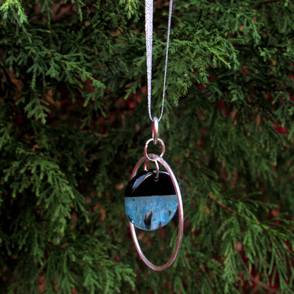 Gemstone Druzy Agate Hanging Ornament