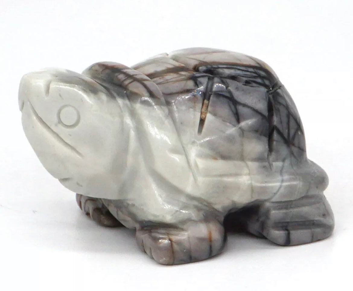 Stone Carvied Turtle Tortoise Animal semiprecious gemstone