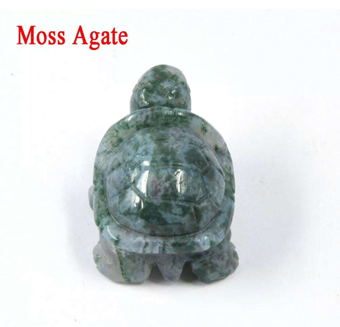 Stone Carvied Turtle Tortoise Animal semiprecious gemstone