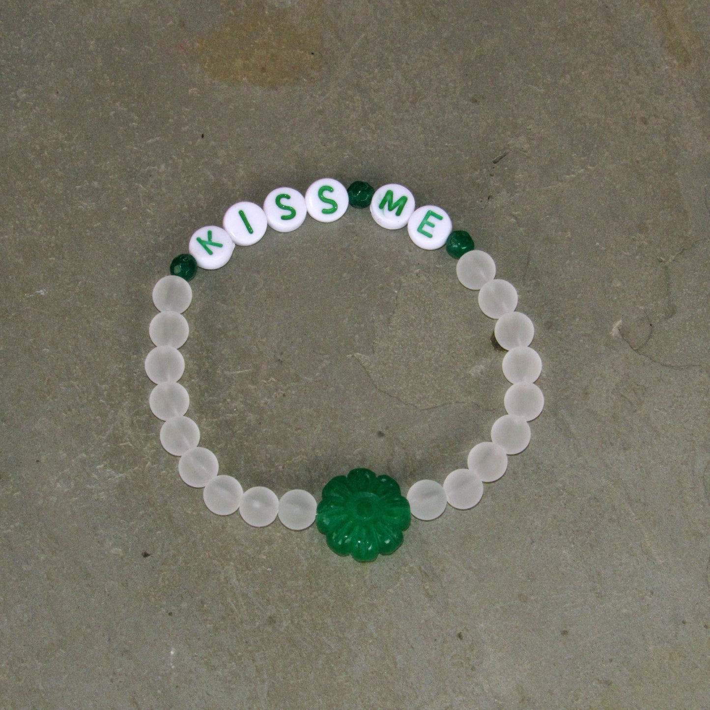 Irish gemstone Phrase Bracelets