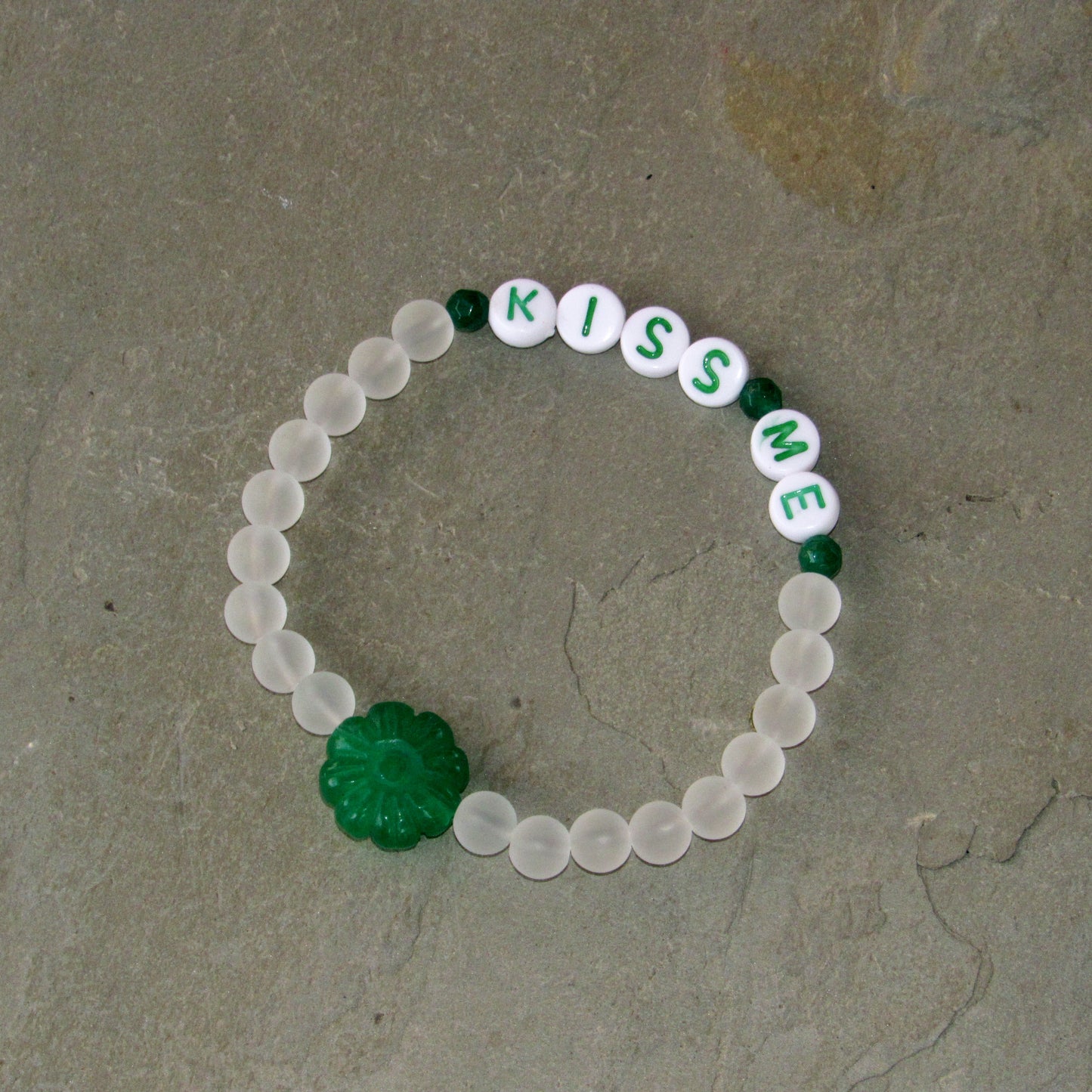 Irish gemstone Phrase Bracelets