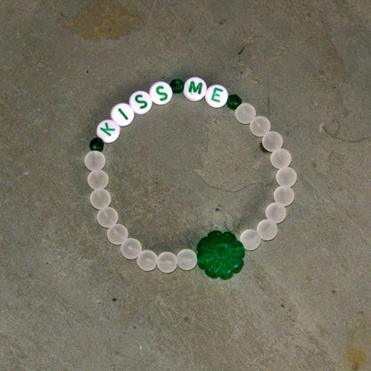 Irish gemstone Phrase Bracelets