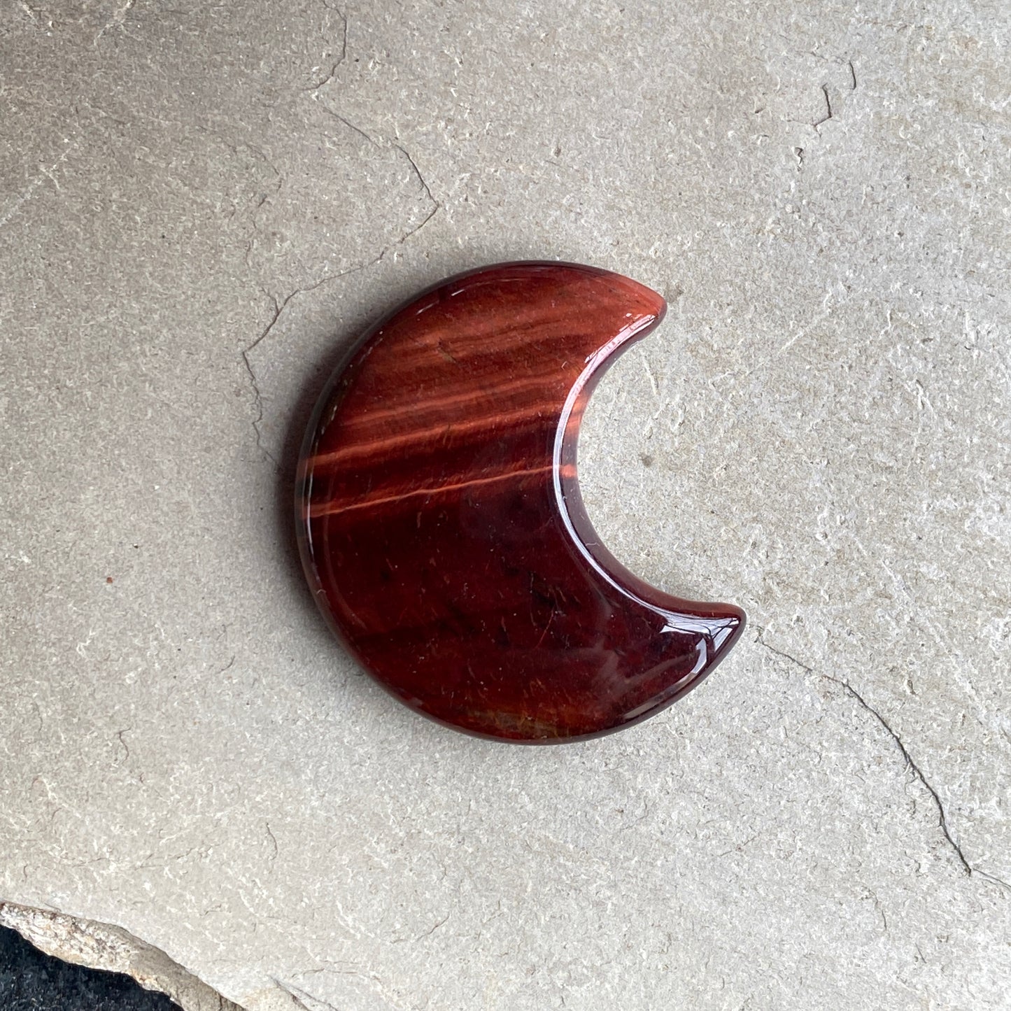 Genuine Gemstone Crescent Moons