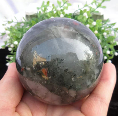 Natural African Bloodstone Sphere