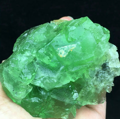 Natural Fluorite semiprecious gemstone tough cut