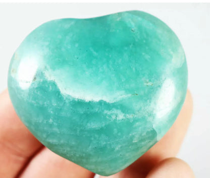 Amazing Unique Natural Amazonite Heart