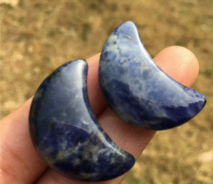 Natural Sodalite Moon