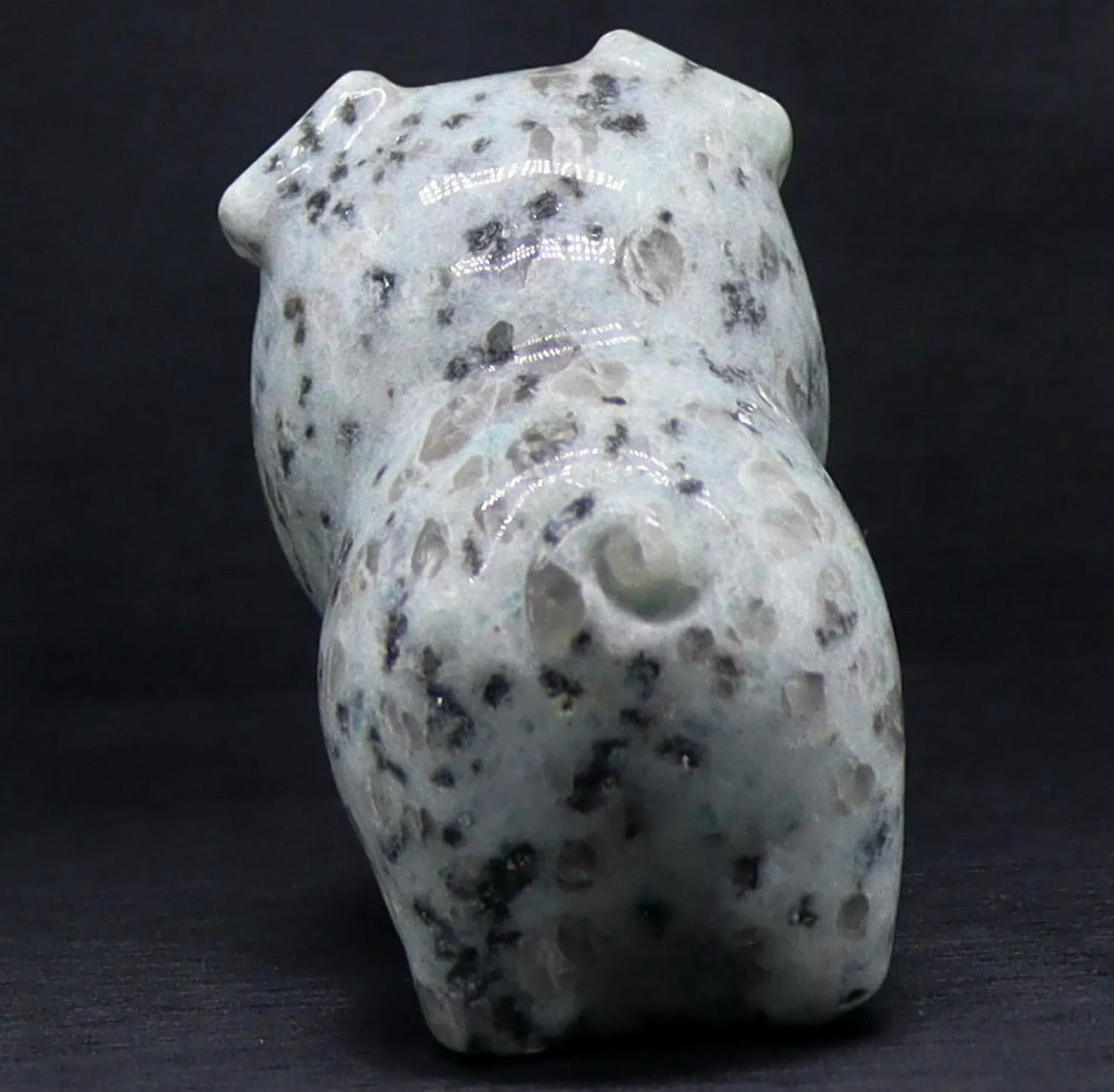 Sesame Jasper Pig figurine