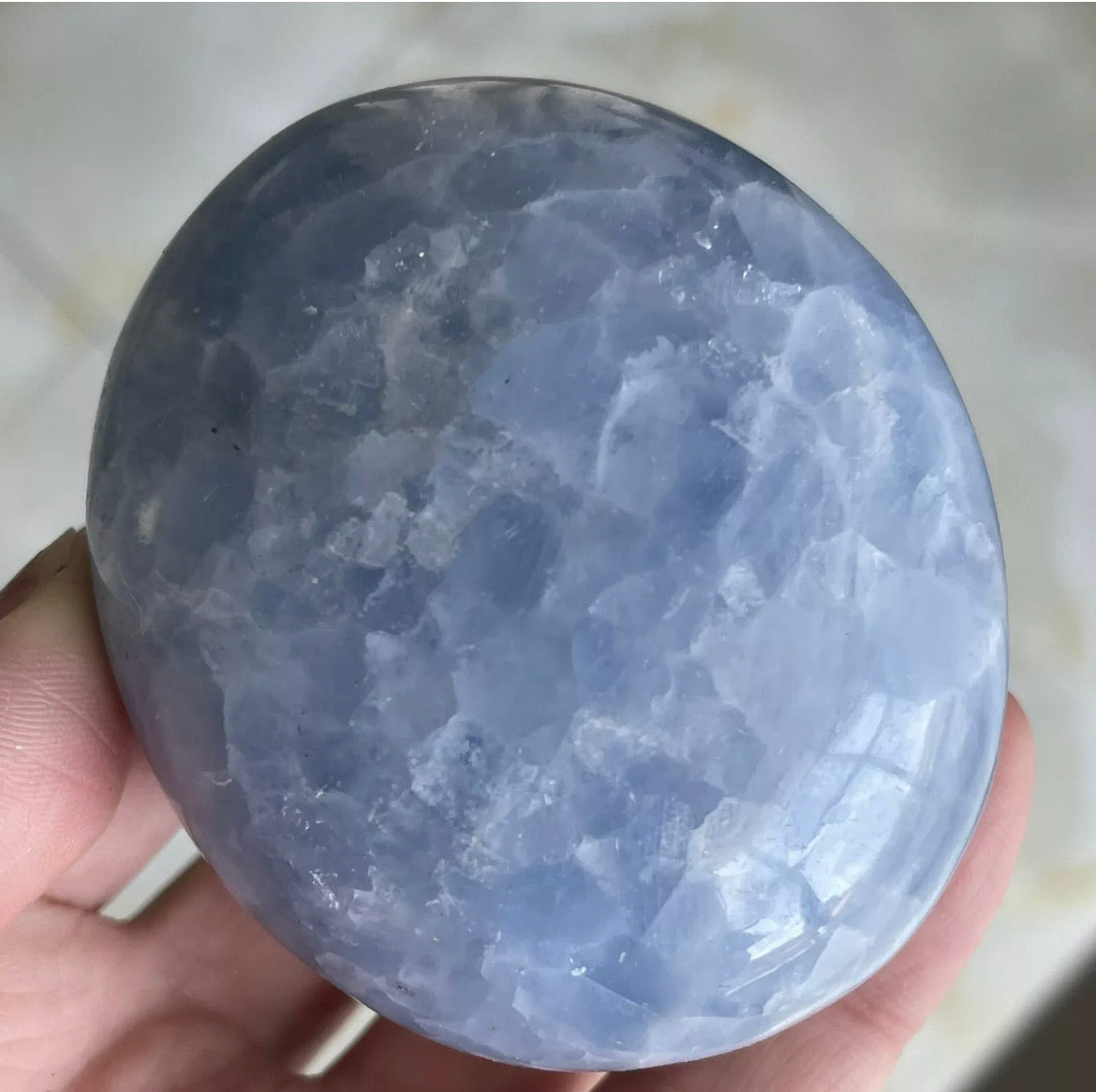 Natural Celestite Gemstone Specimen