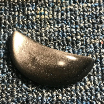 Natural Silver Obsidian Moon