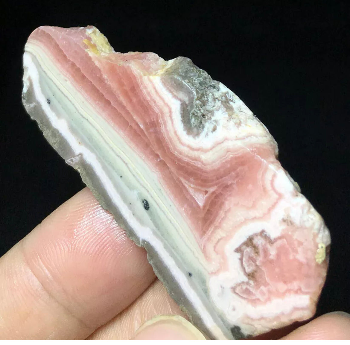 Rhodochrosite Gemstone Crystal