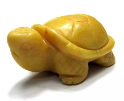 Natural Yellow Jasper Turtle