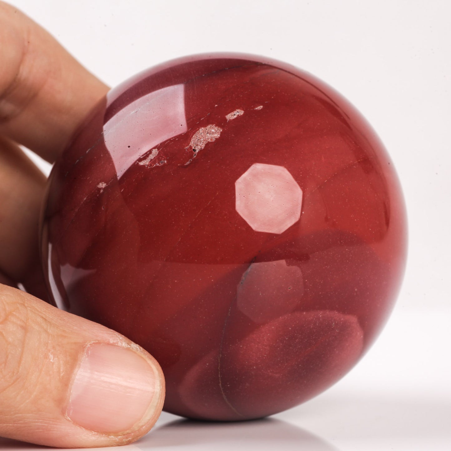 Natural Mookaite Crystal Ball Sphere