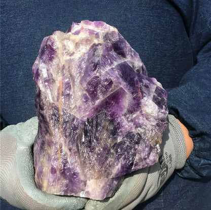 Natural Dreamy Amethyst Raw Stone