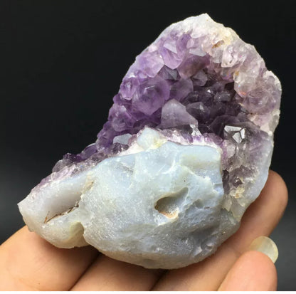 Natural Brazil amethyst Crystal cluster