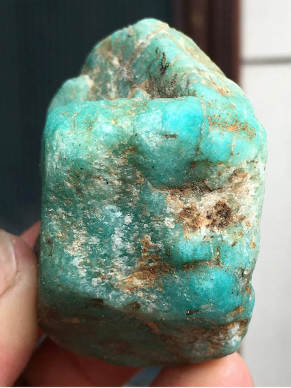 Natural rough form Amazonite