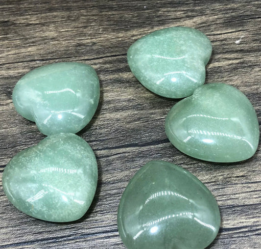 Natural Green Aventurine Heart