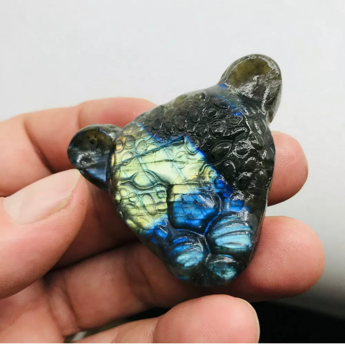 Natural Labradorite Leopard