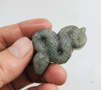 Natural Labradorite Snake