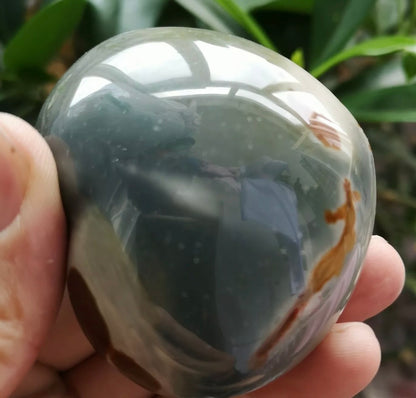 Natural Energy, Sea Stone Ancient Rock carved Heart-shaped