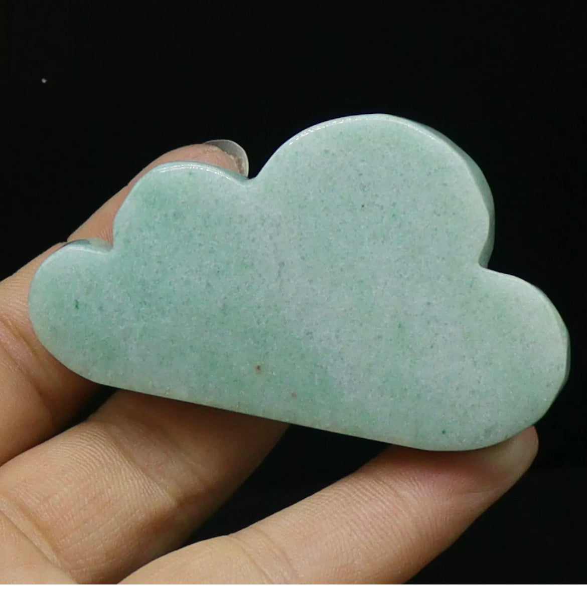 Natural Green Jasper Cloud