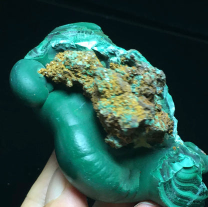 Natural Green Malachite raw gemstone Crystal Mineral Specimen/China Daye