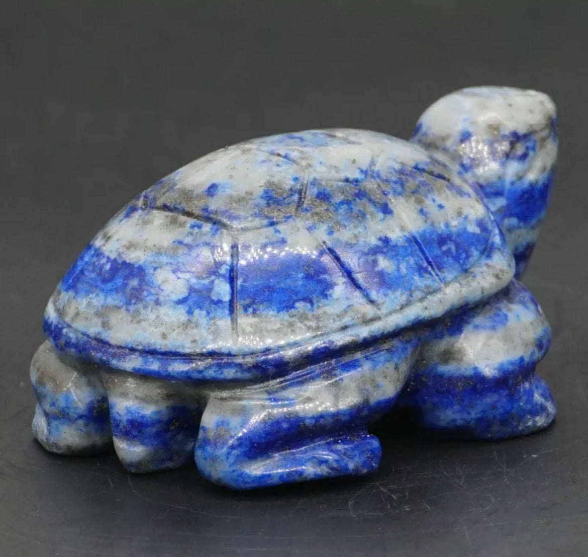 Natural Lapis Lazuli Turtle