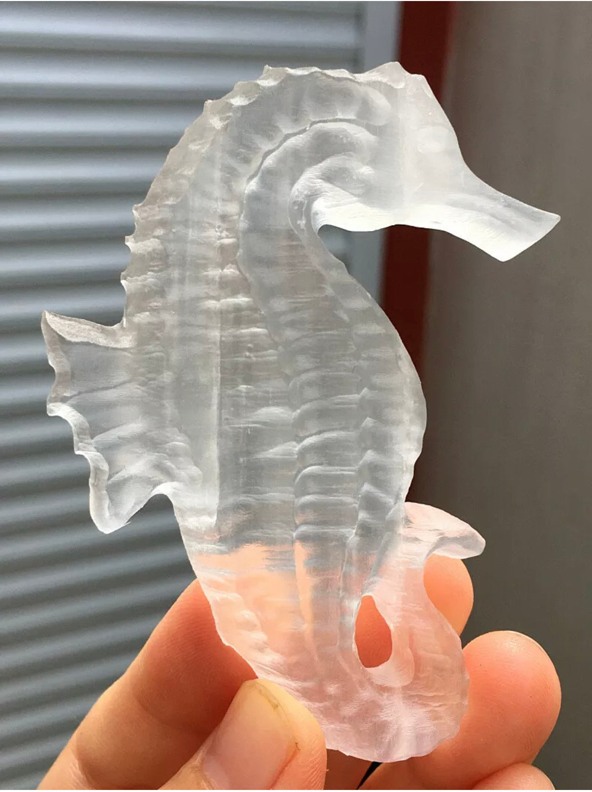 Natural Selenite SeaHorse