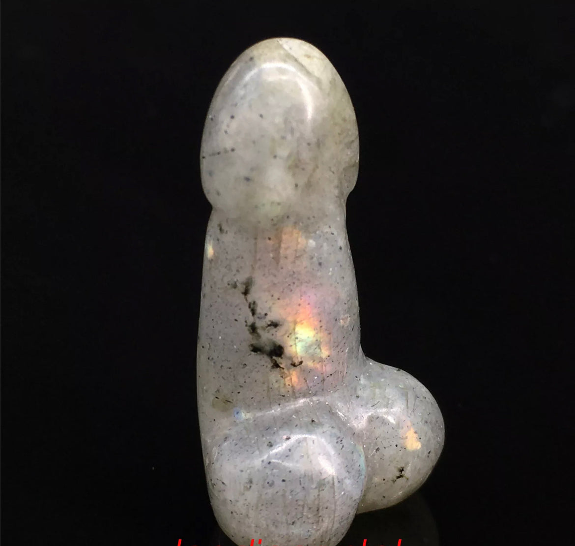 Natural Labradorite Crystal Penis