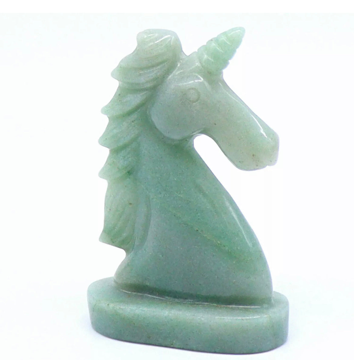 Natural Green Aventurine Unicorn