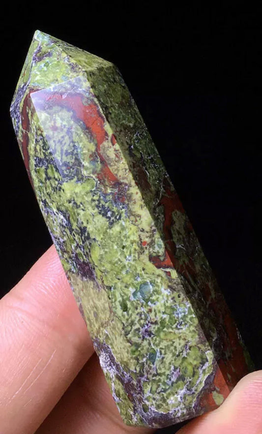 Natural Dragon Bloodstone Point