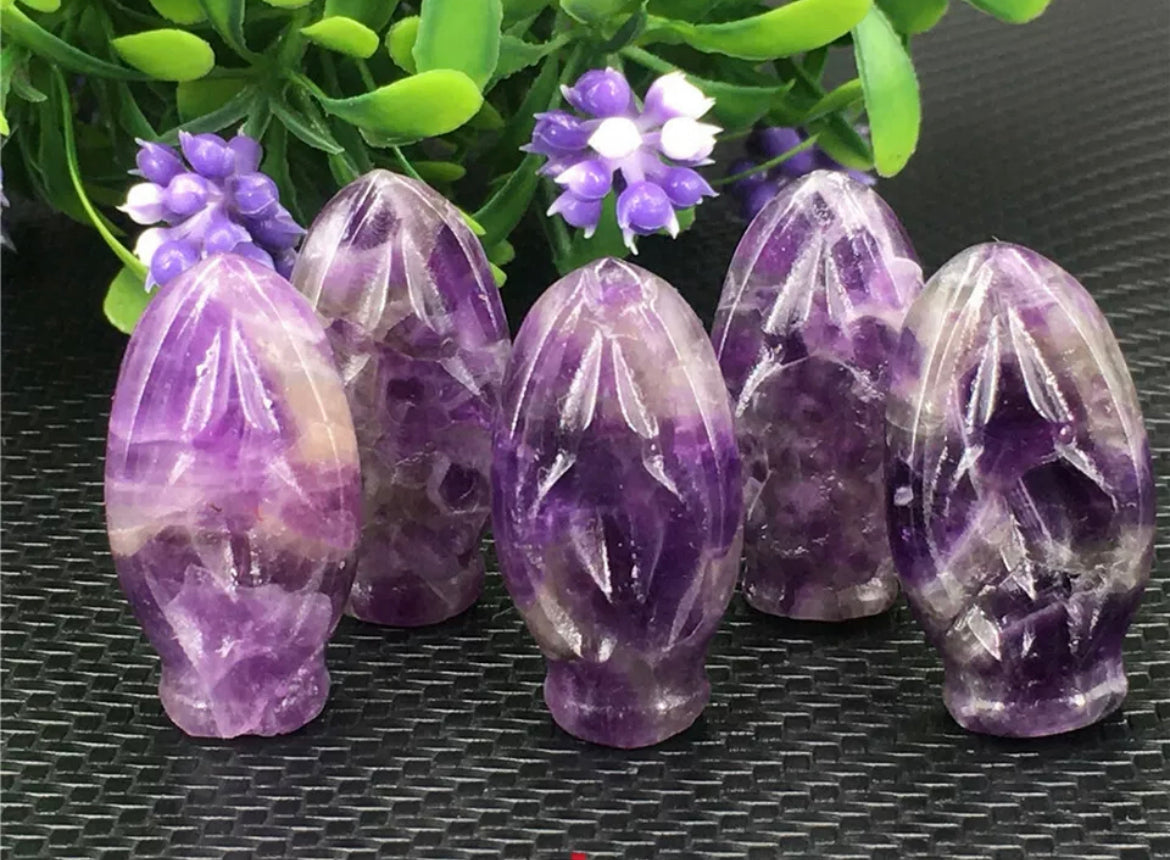 Amethyst Vagina Figurine