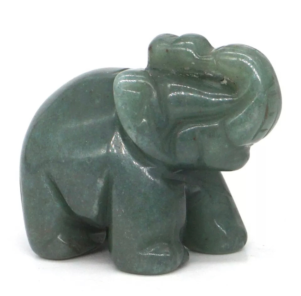 Natural Green Aventurine Elephant figurine