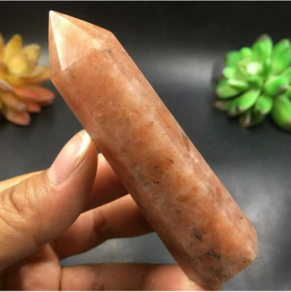 Natural Sun Stone Wand