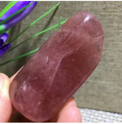 Natural Strawberry Quartz Free Form