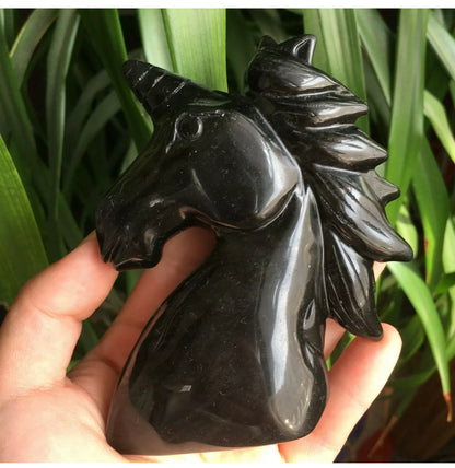 Natural Golden Obsidian gemstone Unicorn