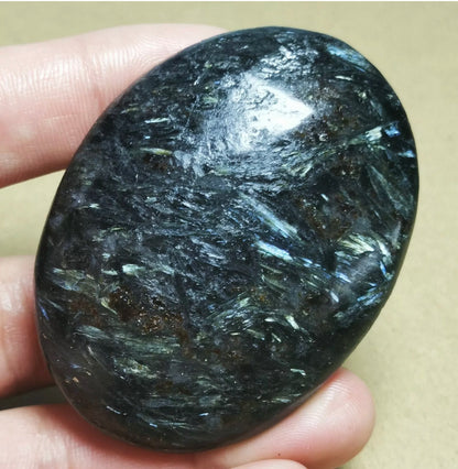 Natural astrophyllite Palm Rock