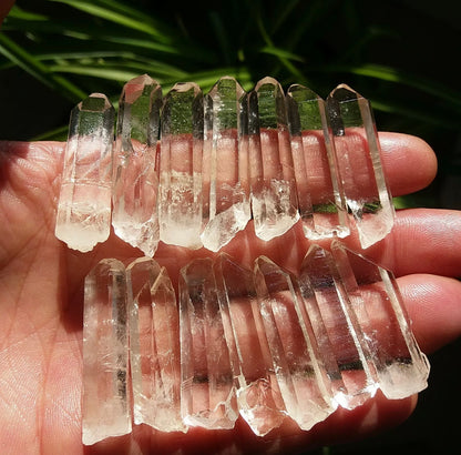 Lemurian Quartz gemstone  Crystal Wand Point