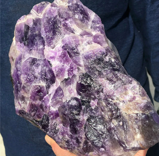 Natural Dreamy Amethyst Raw Stone